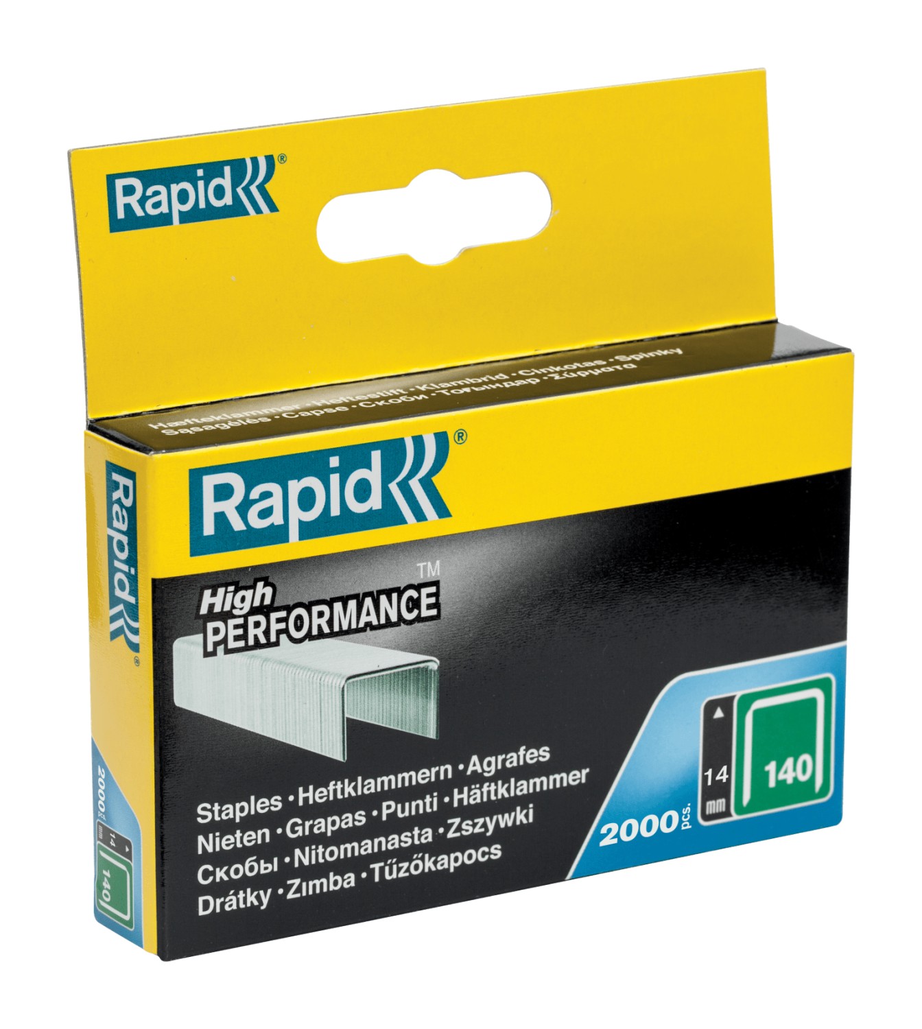 Rapid Nieten 140/14 mm Gegalvaniseerd 2.000 st., Box