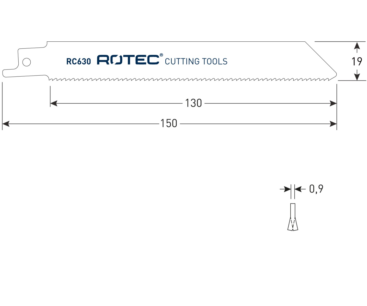 Rotec Reciprozaagblad RC630 / S922BF