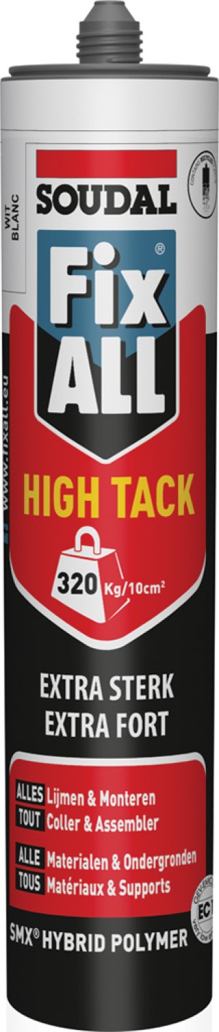 Soudal Fix All High Tack Wit KOMO 290ml