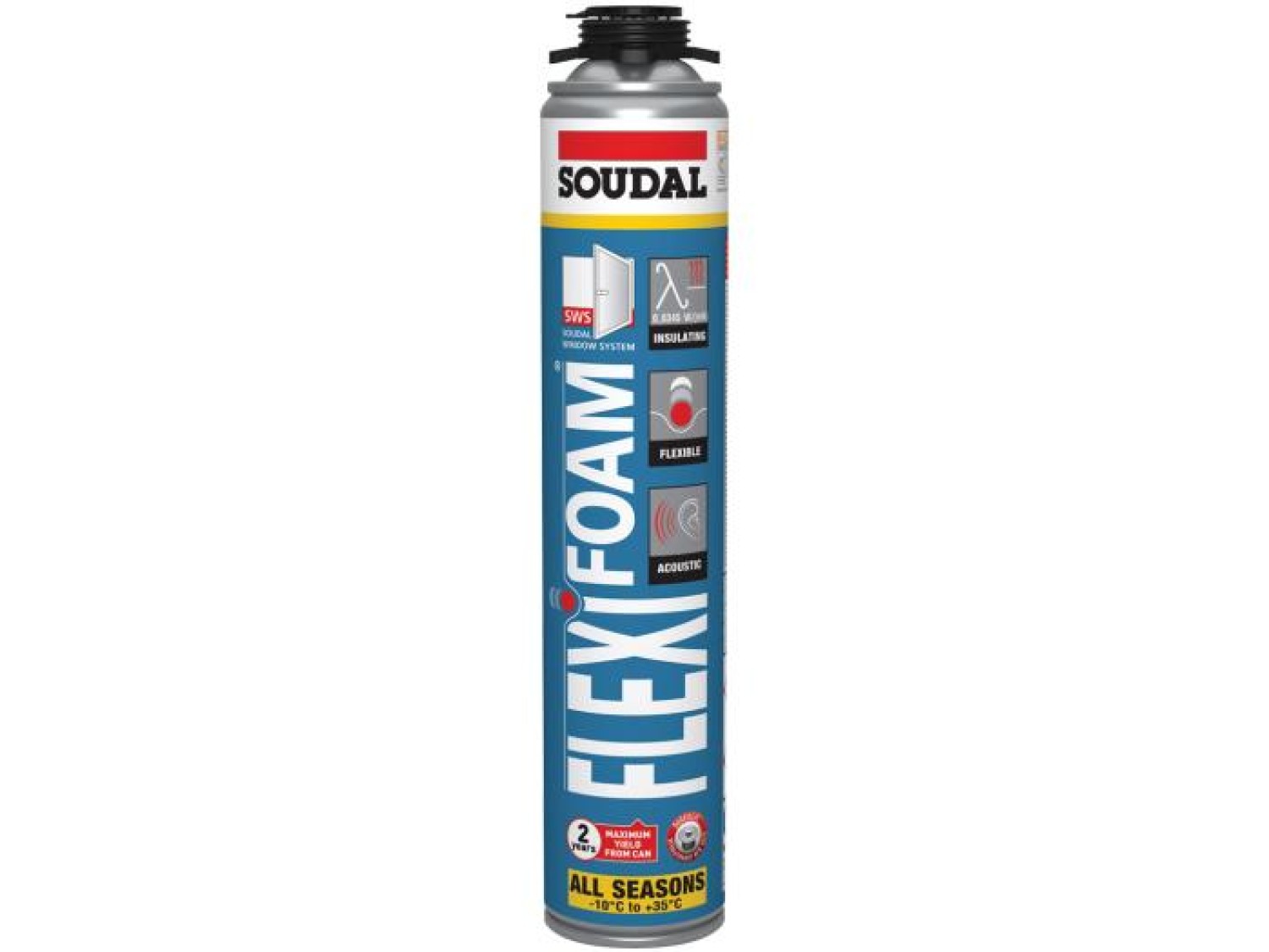 Soudal Flexifoam Gun Champagne 750ml