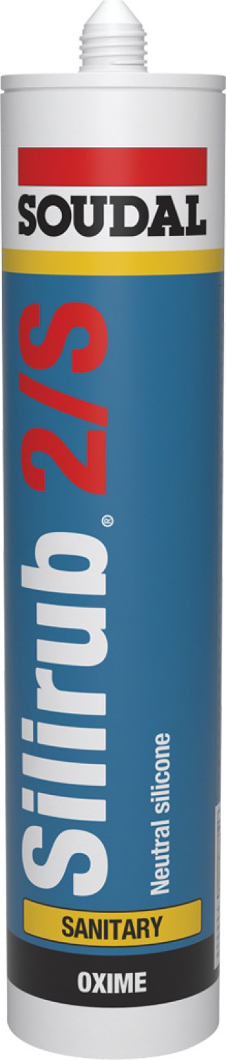 Soudal Silirub 2S wit 300ml